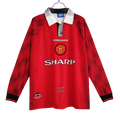 MANCHESTER UNITED 1996 Home Jersey-Long Sleeve