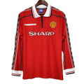MANCHESTER UNITED 98/99 Home Jersey-Long Sleeve